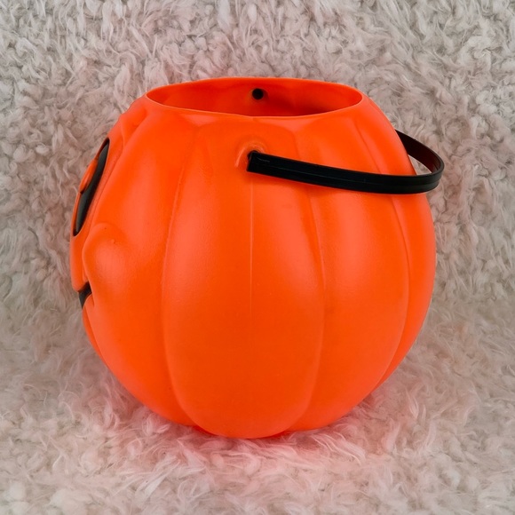VTG Grand Venture 1997 Plastic Jack-O-Lantern Bucket - Picture 2 of 8